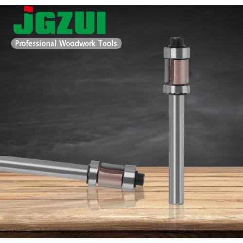Technical grade 1Pc 6mm Shank Template/Trim Router Bit, Routing Cutters. Features: top & bottom ball bearings Woodworking Tool