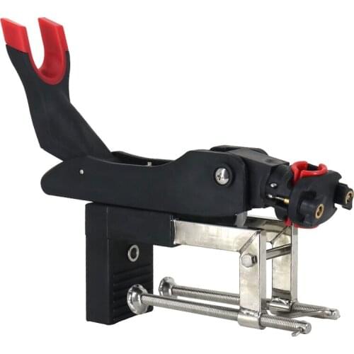 Fishing Support Rod for Boats Fishing Tackle 360 Rotatable Fishing Support Rod Holder Bracket with Screws