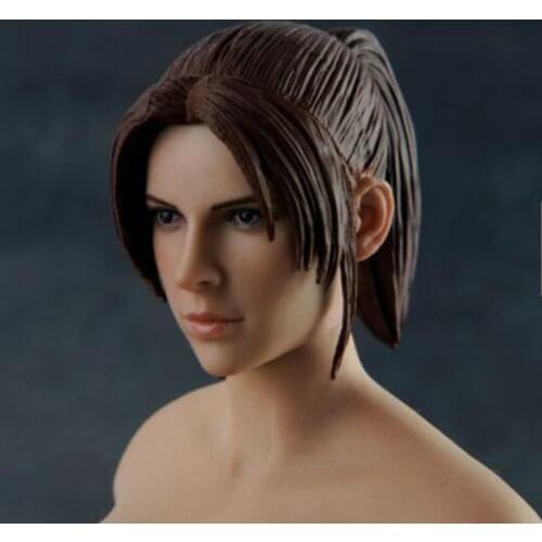 In stock 1/6 scale Claire The zombie hunter Red hair Female Figure Head Sculpt Model F 12 "Action Figure Body