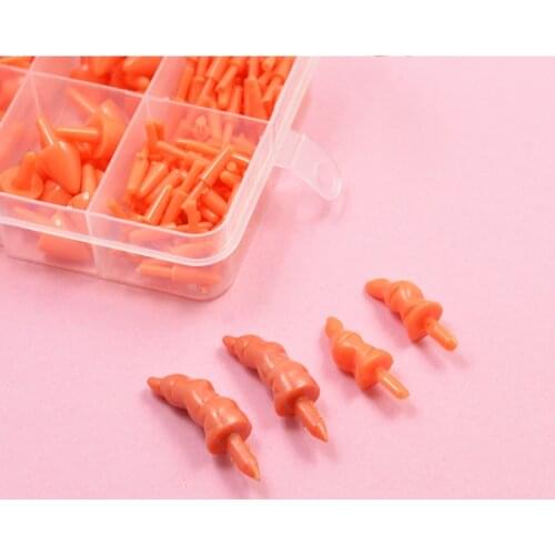 160 Pieces Plastic Safety Toy Nose For Snowman Doll Animal Puppet Toy DIY