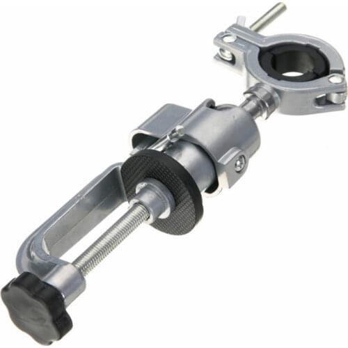 2-In-1 360 Degree Rotating Table Vise Multifunctional Aluminium Alloy Swivel Bench Vise Clamp Electric Drill Stand Rotating Tool