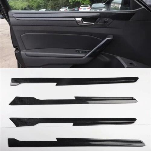 Fit For Volkswagen Passat 2016-2018 4PCS ABS Car Door Interior Handle Bowl Protector Cover Trim Moldings Car Styling