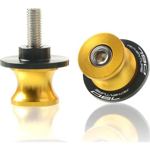 8MM Motorcycle Accessories Aluminum Swingarm Slider For 790Adventure 790 Adventure R S ADV 2019 2020 Swing Arm Stand Screw