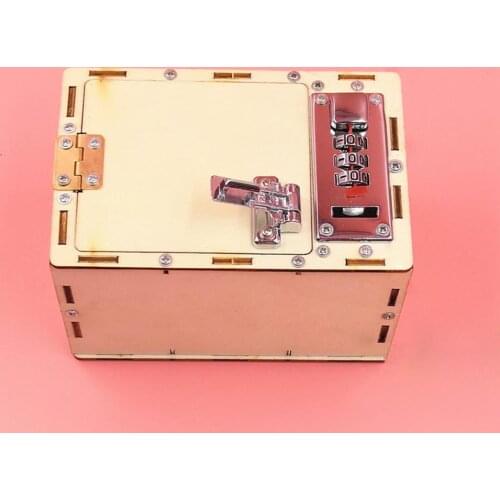 Password Box DIY Kids Science School Projects Experiment Kits Girl Boy Physic Fun Toy Invention innovation STEM Education