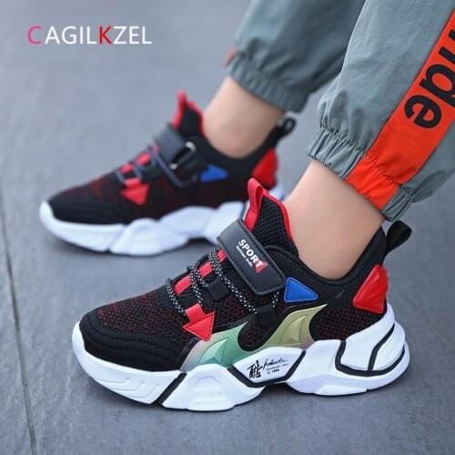 CAGILKZEL 2020 Autumn Sneakers Kids Shoes Comfortable Boys Shoes Casual Children Running Sports Shoes For Boys Chaussure Enfant