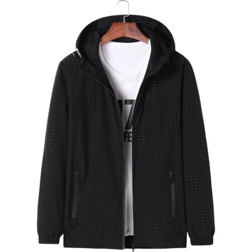 2020 NEW 8XL 6XL 5XL Spring New Jacket Men Loose Fit Jackets Men Youth Windbreaker Casual Coats Outerwear Brand Clothing