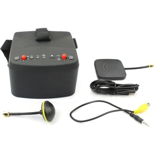 LS-800D FPV Goggles 5.8G 40CH 5 Inch 800*480 Video Headset HD DVR With 2000mAh Battery For RC Model