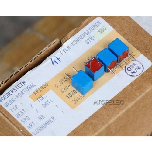 10pcs ERO 0.015uF/63V 5% KP1830 Metal Film Capacitors Hi-Fi Audio