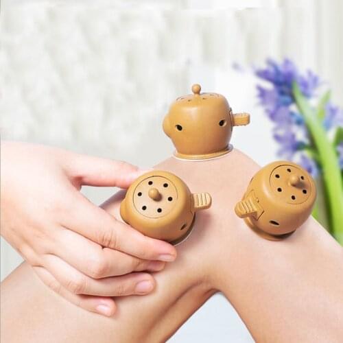 New Moxibustion treasure Moxibustion massage moxa and stickers moxa boxes Warm moxibustion instrument