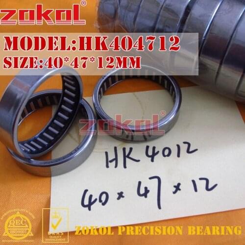 ZOKOL bearing HK404712 HK4012 Needle Roller Bearing 40*47*12mm