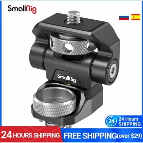 SmallRig Swivel and Tilt Adjustable Monitor Mount with ARRI-Style Mount For Camera/Light/Microphone Dslr Diy Accessories-2903