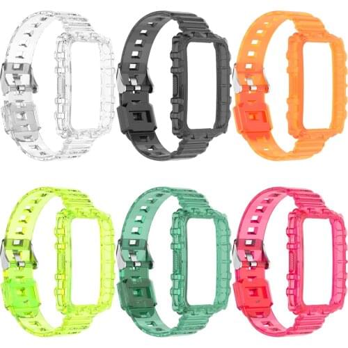 Transparent Replacement Sports Watch Band Strap for Huawei Watch Fit Smartwatch Bracelet Accessories