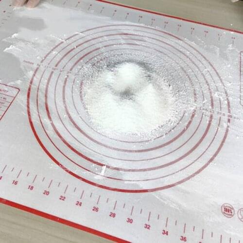 Silicone Fiberglass Baking Sheet Rolling Dough Pastry Cakes Bakeware Liner Pad Mat Oven Pasta Cooking Tools 60x40CM In Stock