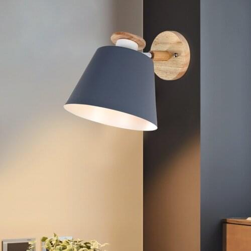Modern bedroom bedside living room study balcony LED wall lamp hotel villa apartment corridor lighting