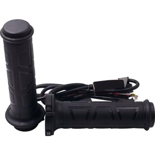 1 Pair 12V Motorcycle Bike Electric Heated Handle Multi-speed Heating Grips 22MM
