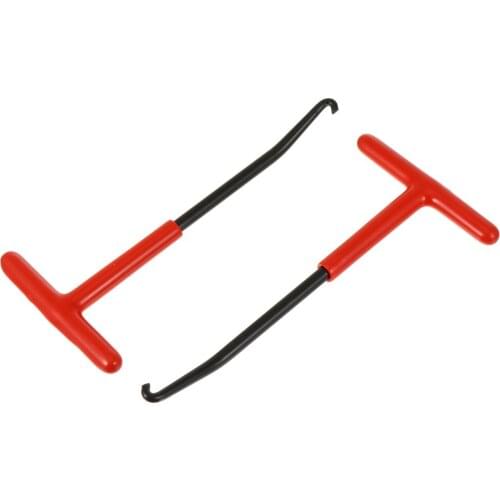 2Pcs Motorcycle Exhaust Pipe Spring Hook T-Hook Hand Tool Practical Puller Tool