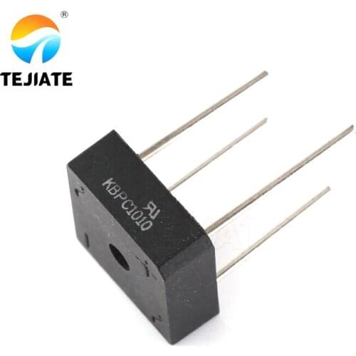 5PCS/lot KBPC1010 10A 1000V diode bridge rectifier kbpc1010