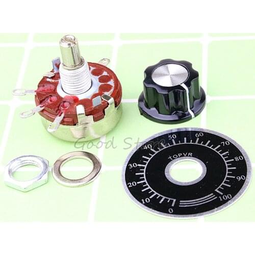 5PCS WTH118 2W WTH(118) DIY Kit Parts 1A Potentiometer 1K 2.2K 4.7K 10K 22K 47K 100K 470K 1M
