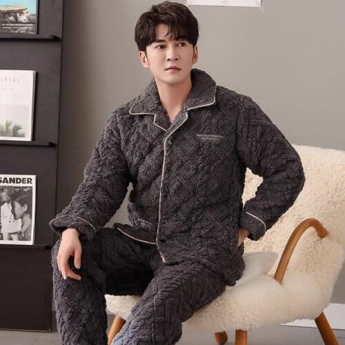 Cookuass Men's Cotton Pajamas
