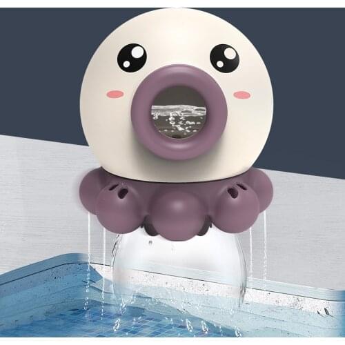 Baby Bath Toys Children Playing In The Water Bath Rooms Infant Swimming Whale Sprinkler Spray Evenly Off Bath Toys for Toddlers