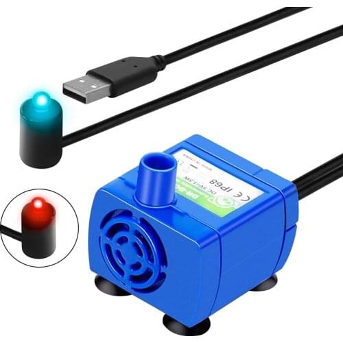 Water Dispenser Long Cable Replacement Part Home Cat Dog USB Waterproof Ultra Quiet Mini Bowl DC 5V Pet Drinking Fountain Pump