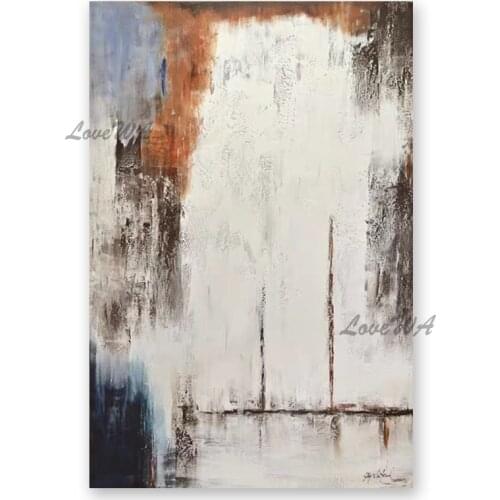 Custom Artwork Hand-painted Abstract Oil Painting Modern Unframed Fine Art High Quality Canvas Wall Art 1 Panel For Decoration