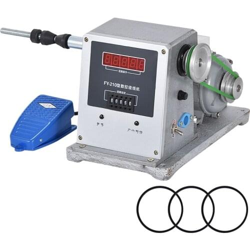 New Arrival FY-210 CNC Winding Machine Electronic Winder, Set Ring Number Automatic Stop ,Winding Machine 220V 120W 0.025-0.8mm