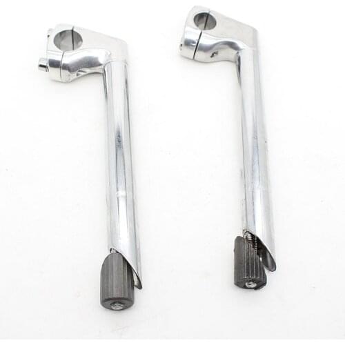 Semi-aluminum axe handlebar Stem 40*22.2/25.4* vertical bar 22.2*220MM lady car seat tube bicycle accessories