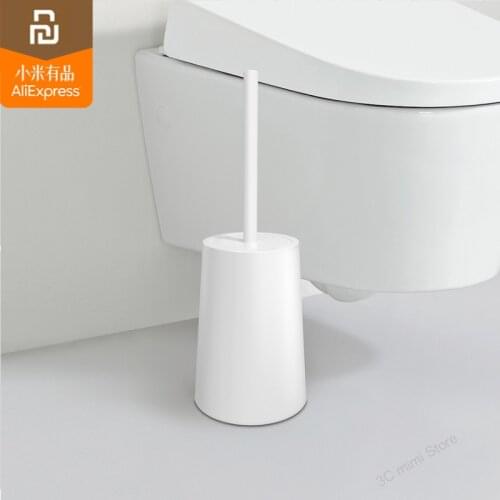 Youpin durable toilet brush holder toilet brush and bracket set bathroom toilet cleaning tool