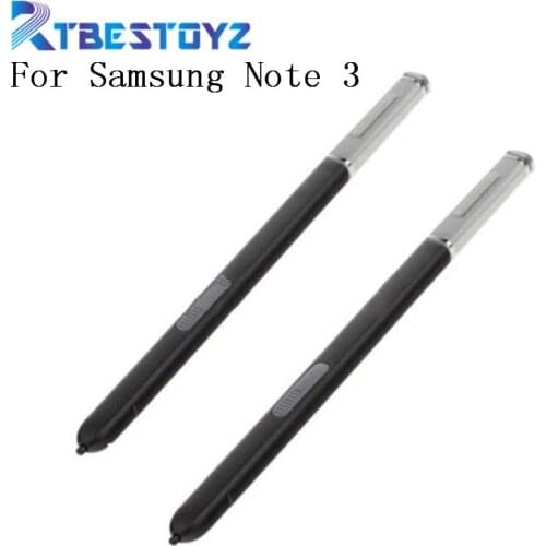 RTBESTOYZ 100% Genuine Portable Capacitive Screen Touch Pen Stylus For Samsung Note 3 Black White Touch Screen Pen