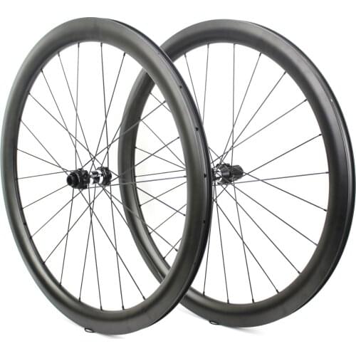 HULKWHEELS Road Disc Carbon Wheels DT 350 6-bolt Or Center Lock Hub Cyclocross Wheelset 47mm Depth Brake Bike Bicycle Wheel