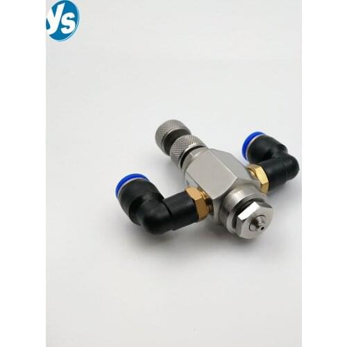 YS 1/4 Mini Type Air Water Spray Nozzle, High Quality Adjustable Stainless Steel Mini Type Nozzle, Micron Mist Nozzle Cooling