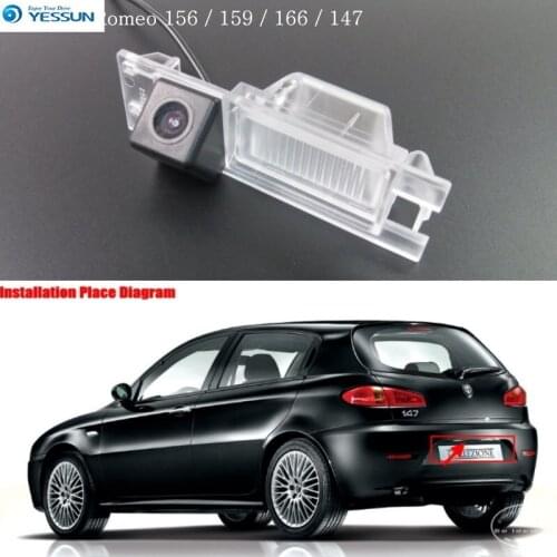 YESSUN For Alfa Romeo 147 Car Reverse Parking hd Camera Rear View Camera Reversing Backup Camera car WaterProof HD CCD