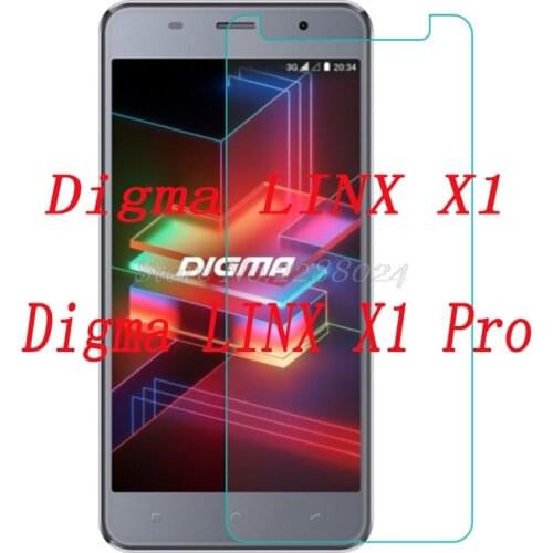 Smartphone 9H Tempered Glass for Digma LINX X1 / Pro 5" Protective Film Screen Protector cover phone