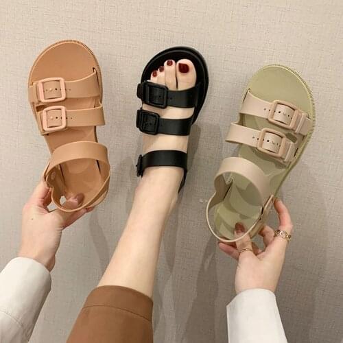 New Summer Women Platform Sandals Ladies Comfortable Female Beach Shoes Chunky Sandals Casual Open Toe Non-Slip flats Shoes