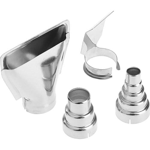 4Pcs Heat Gun Air Nozzles Electric Kit Accessories Industrial Tools Shrink Wrap