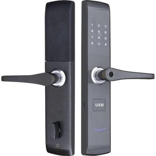 Household security door, intelligent lock, electronic password lock, swipe card induction door lock