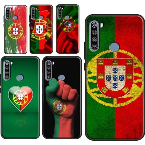 Portugal Flag Case For Xiaomi Redmi Note 10 7 8 9 Pro Note 8T 9S Fundas For Redmi 9T 9C 9A 8A K40 Cover