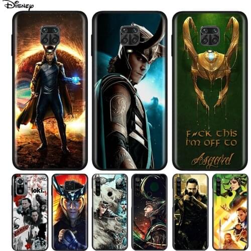 Silicone Cover Avengers Loki For Xiaomi Redmi Note 10 10S 9 9C 9S Pro Max 9T 8T 8 7 6 5 Pro 5A 4X 4 Phone Case