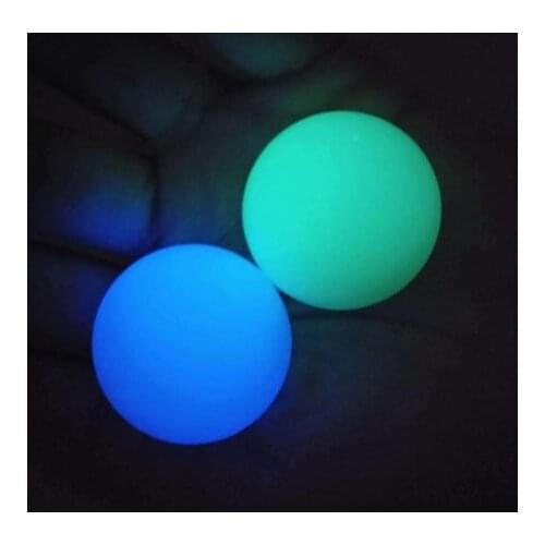 Blue Luminous Quartz Crystal Sphere Ball Glow In The Dark Stone w/ Base