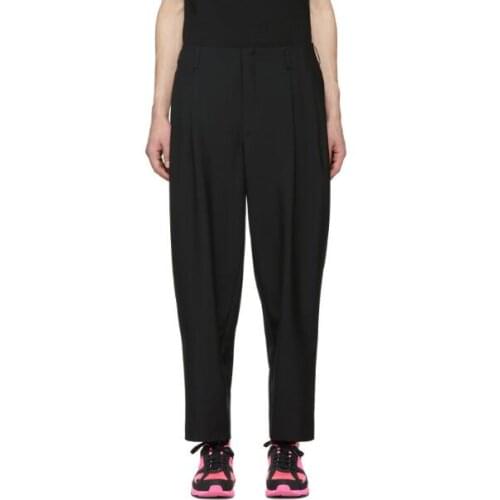 Customized Mens clothing Fashionable feet nine points pants straight tube classic casual wear pants plus size costumes