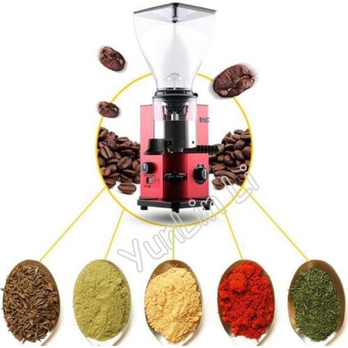 Coffee Grinder Commercial Electric Espresso Coffee Bean Grinding Machine Stainless Steel Coffee Bean Mill CRM9092