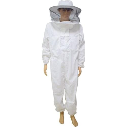 Beekeeping Suit Beekeeper Suit Clothes Beekeeping Clothing Hat Jacket Protective Clothing Unisex Defend Equipment Beekeeper Tool