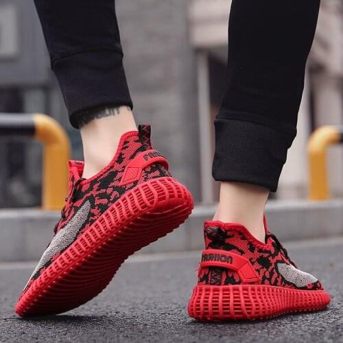 Zapatos Casuales Para Hombre Woven Sneakers Spring Casual Shoes Men Fashion Light Breathable Sapato Lightweight Man White