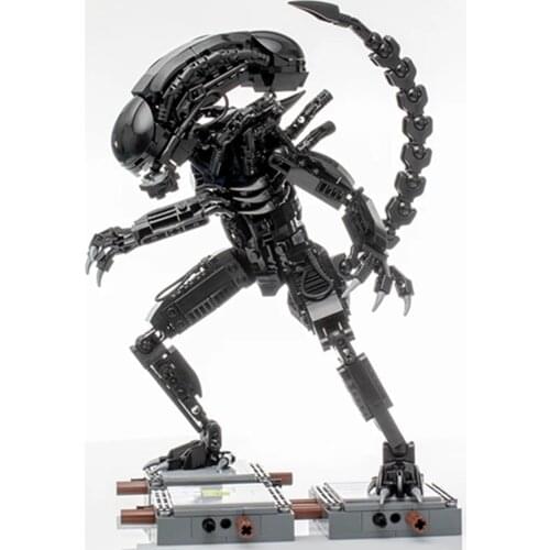New Disney Prometheus Aliens Vs Predator Star Space Wars Mech Action Brick Figures Model Building Blocks Bricks Toys Kid Gift