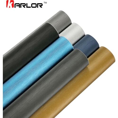 30cmX100cm Car Styling Matt Brushed DIY Wrap Vinyl Film Sheet Bubble Free Air Release Motorcycle Automobiles Car Stickers Decal