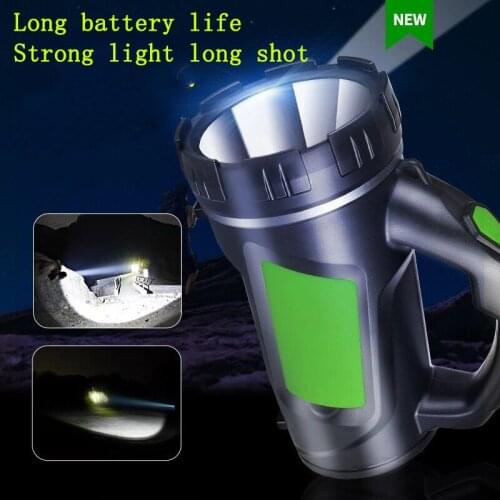 High-power Mini Light Super Bright LED Flashlight Camping Waterproof Search Light with Side Light Portable Tactical Flashlight