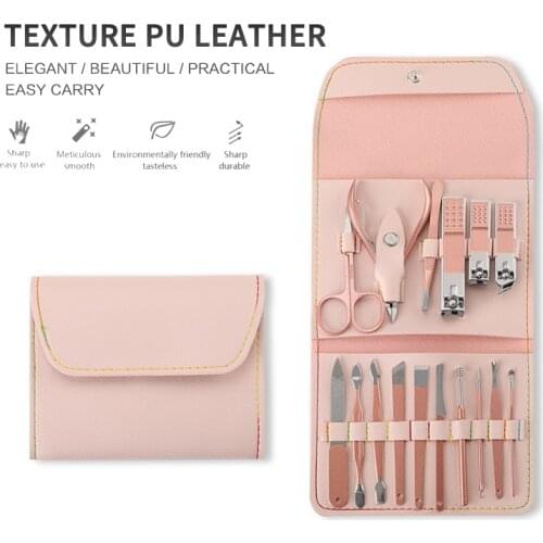 Professional Stainless Steel Beauty Set Nail Clippers Nail Clippers Set Decoration Nail Set Durable Not Rust Nail Art Tools Set