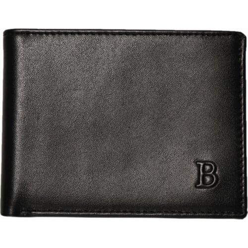 RFID 2019 New Men Stylish Bifold Business Wallet Man Wallets With Card Holder Mens Leather Mini Slim New Design Dollar Money Bag