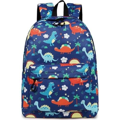 Backpack Cartoon Dinosaur Printed Backpack Student School Bags for Teenage Girls Boys Children Kids Backpack